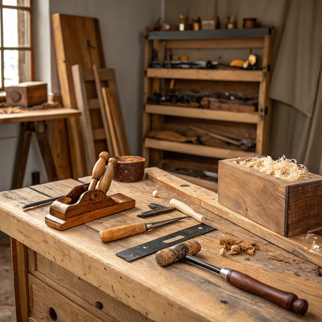 Rustic Woodworking Image